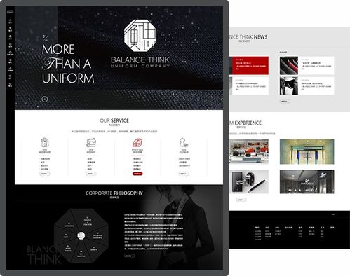 服裝定制網站建設 邁若網絡案例解析與上海網站開發的專業探討